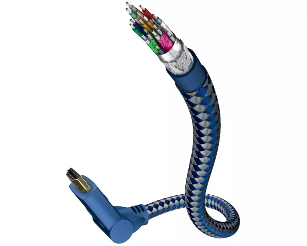 IN-AKUSTIK Kabel Premium II High Speed HDMI mit. Ethernet +/-90° 8.0m