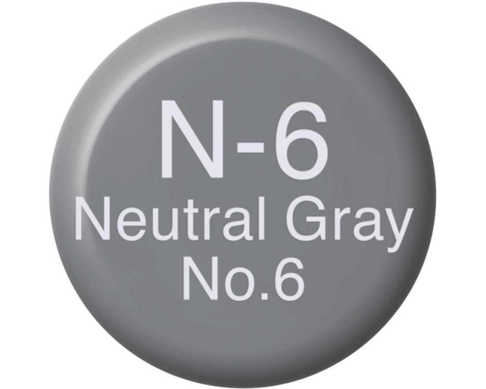 COPIC Ink Refill 2107692 N-6 - Neutral Grey No.6
