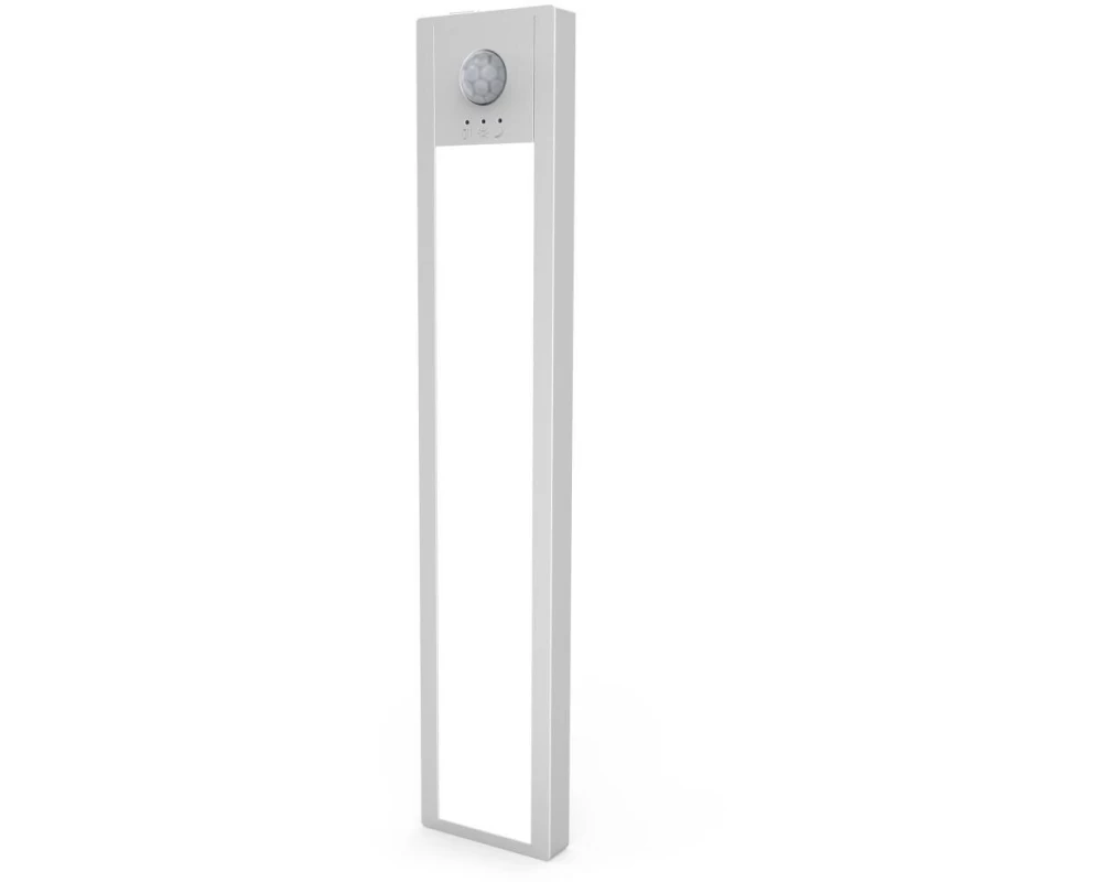 Hama Sleek LED, Aluminium, Neutralweiss