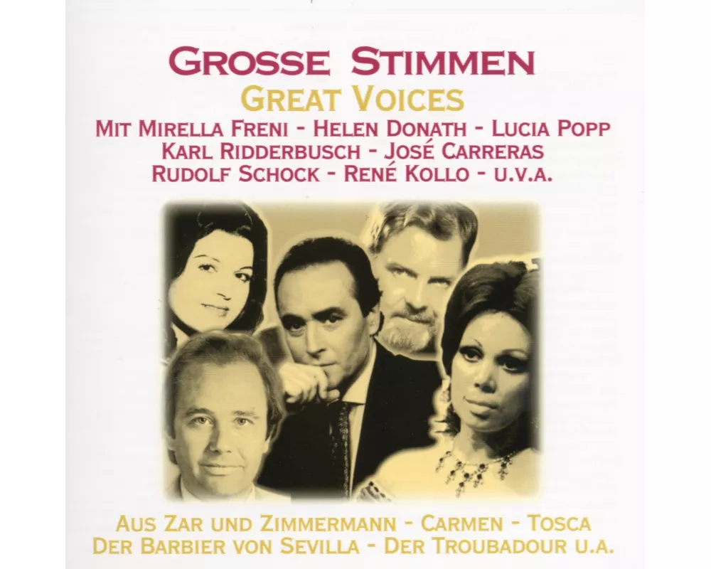 Grosse Stimmen/Great Voices