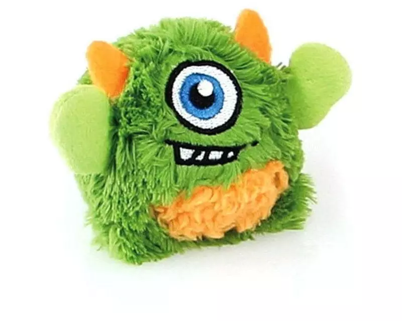 SwissPet Hunde-Spielzeug Monu Monk, S, Ø 6 cm, Grün