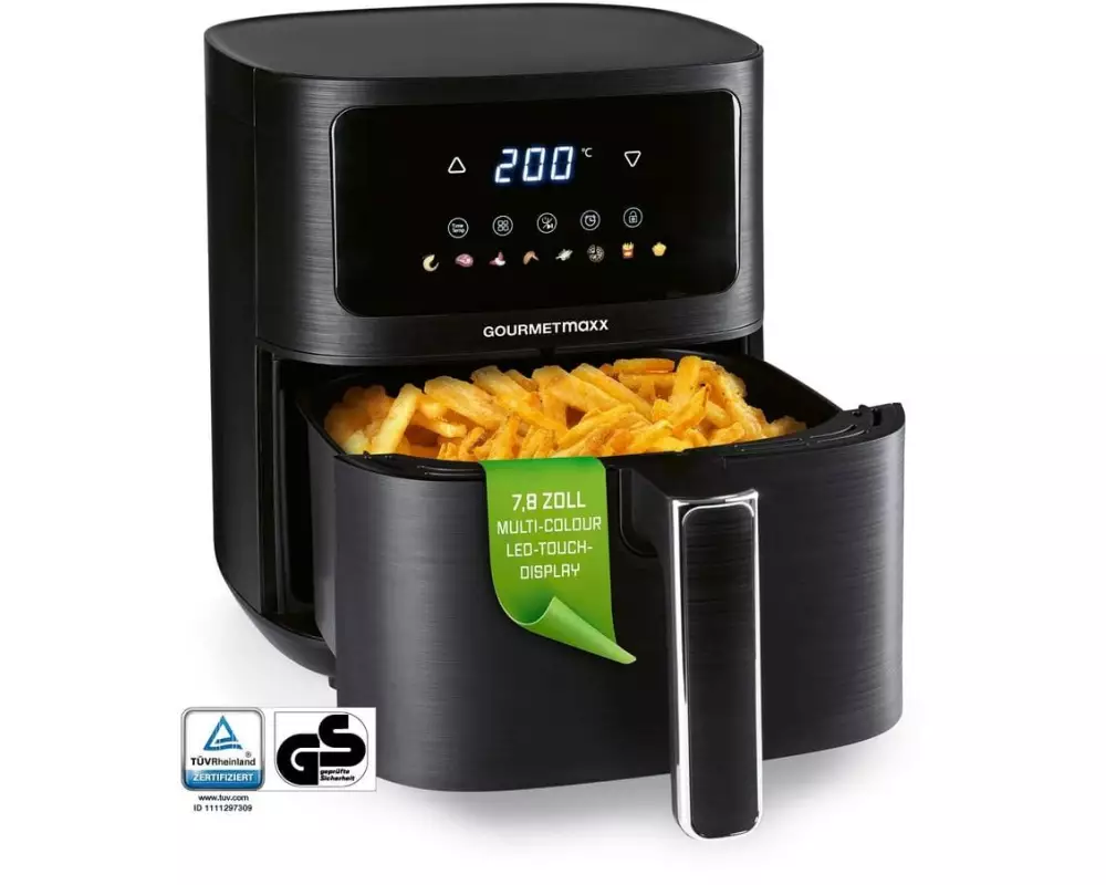 GOURMETmaxx Heissluft-Fritteuse AirGenius S 4.5 l