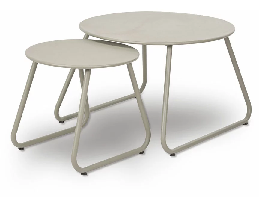 FS-STAR Beistelltisch 2 Stk. Beige