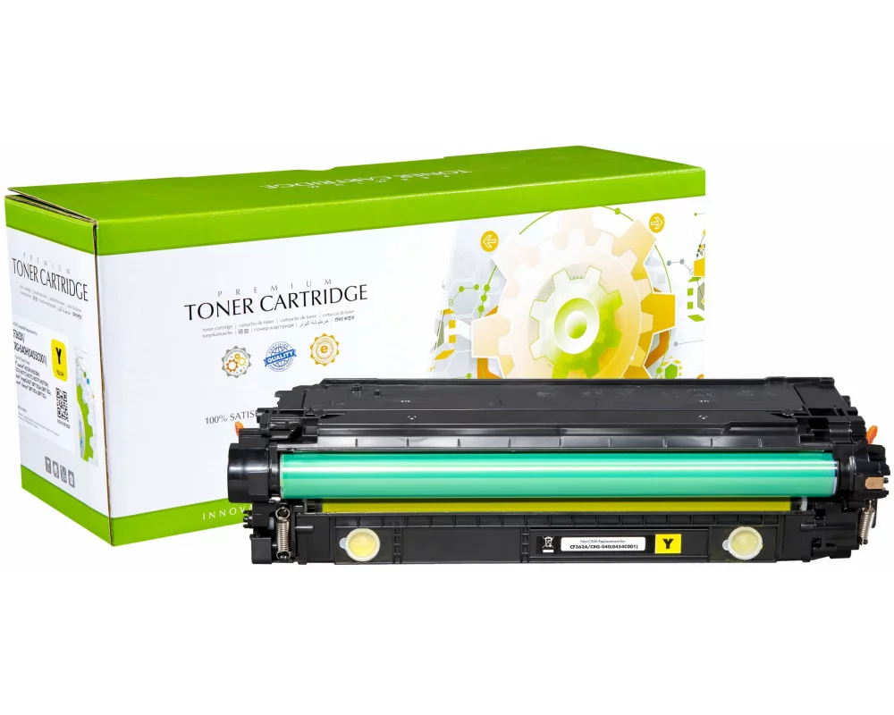 STATIC Toner cartridge compatible with HP CF362A yellow remanufactured 5.000 pages