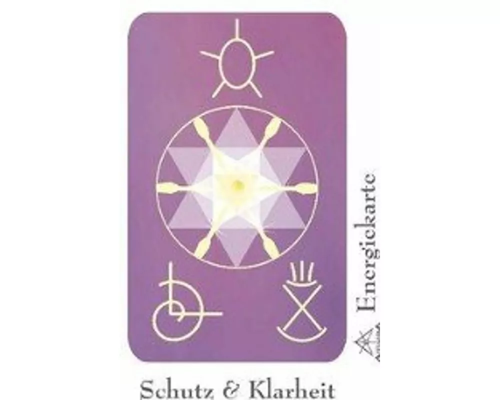 Energie - Symbolkarte "Schutz & Klarheit"