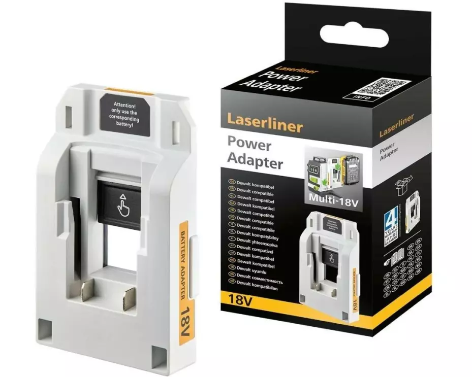 Laserliner 18 V-Adapterplatte DeWalt 0 m