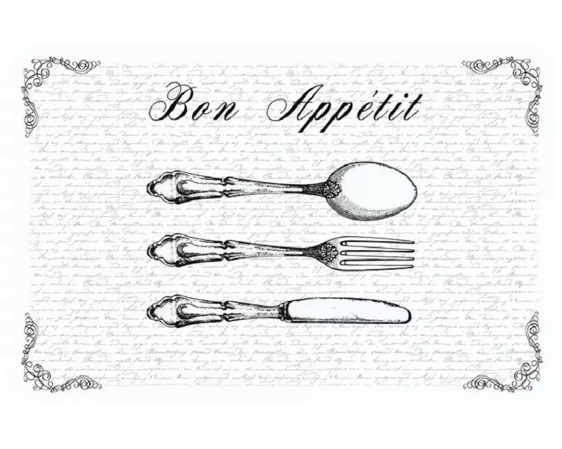 d-c-fix Tischset Bon Appétit 1 Stück, 29 cm x 44 cm,