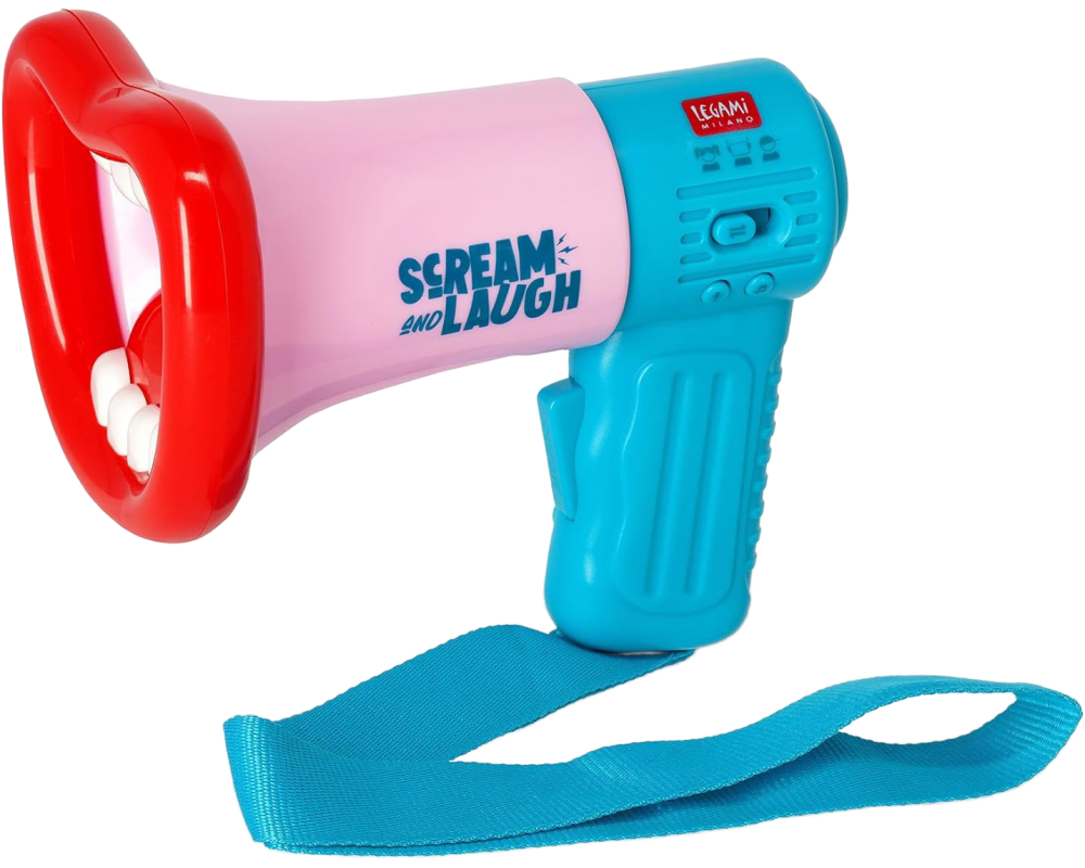 LEGAMI Megafon VCG0001 mit Stimmenverzerrer