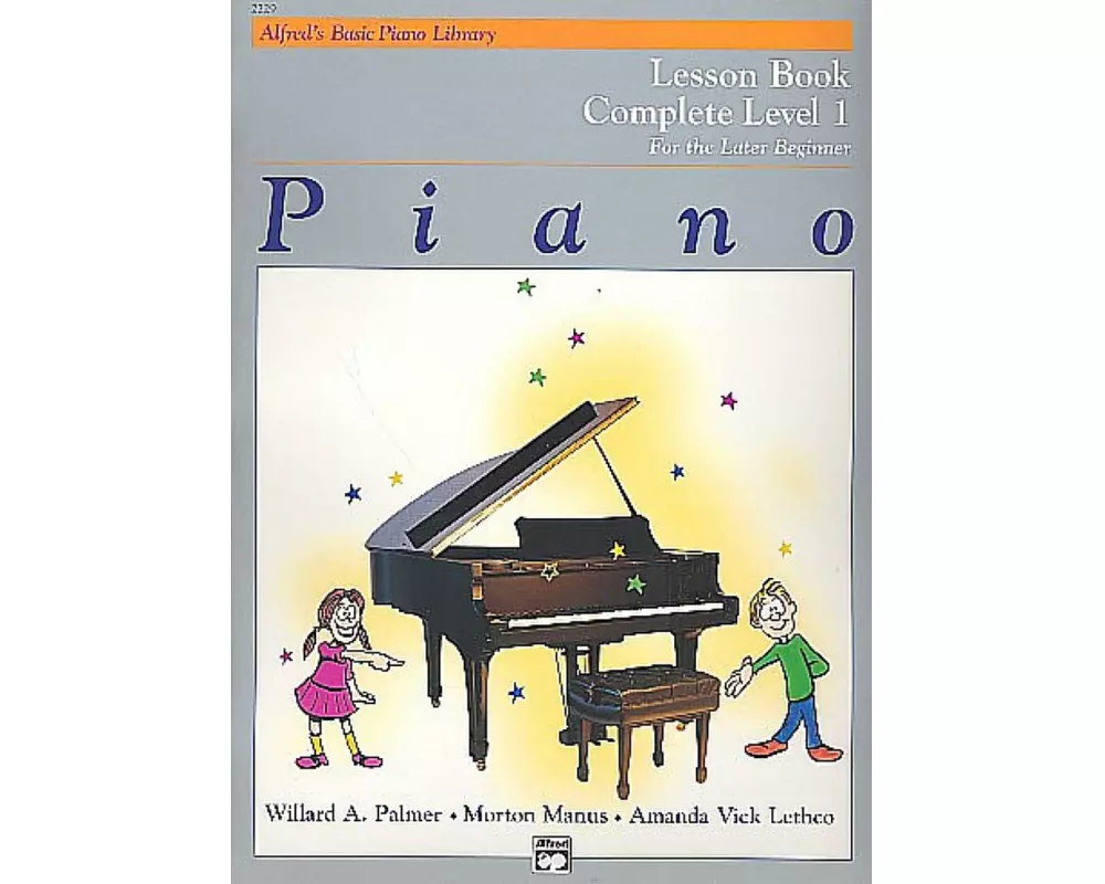 Alfred'S Basic Piano Library Lesson 1 Complete