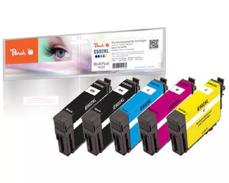 Peach Tinte Epson 502XL 2x BK, 1x C, M, Y