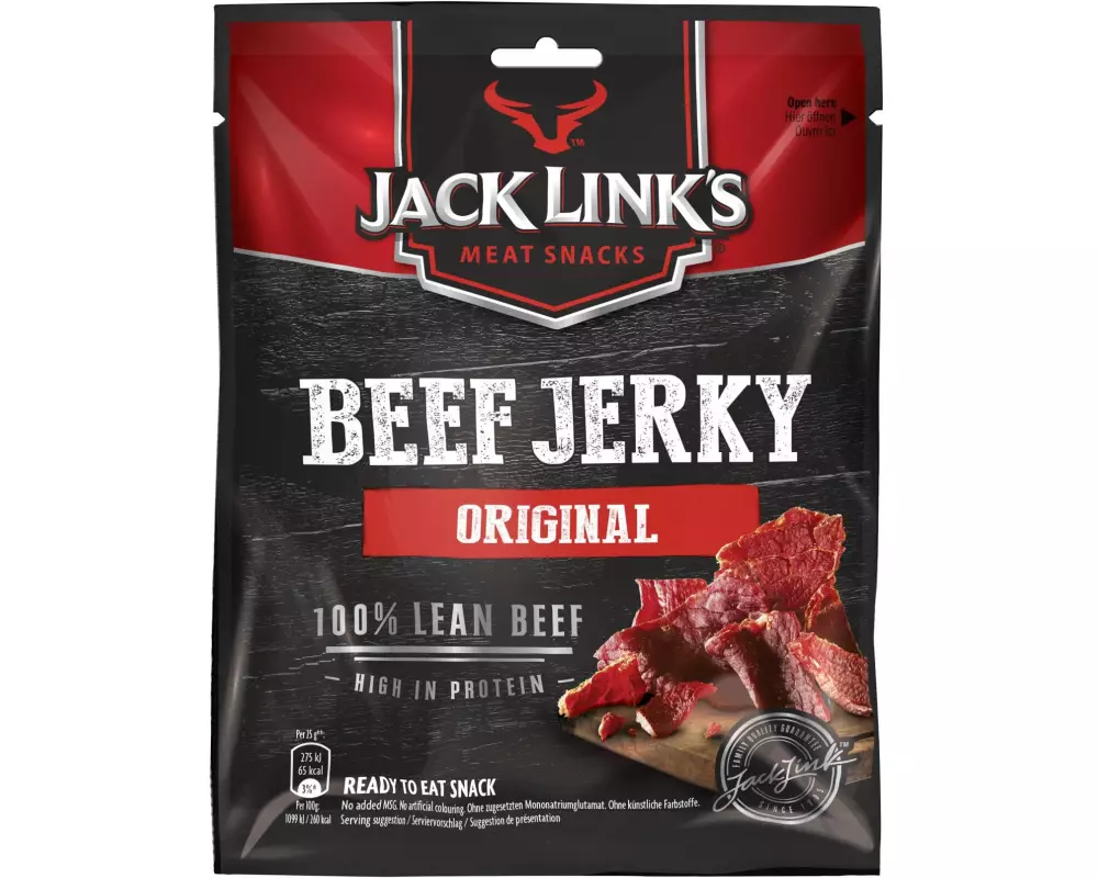 Jack Link's Fleischsnack Beef Jerky Original 60 g