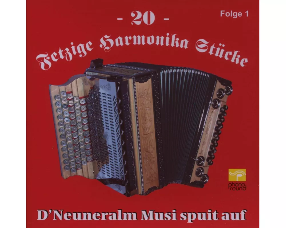 20 fetzige Harmonika Stücke 1