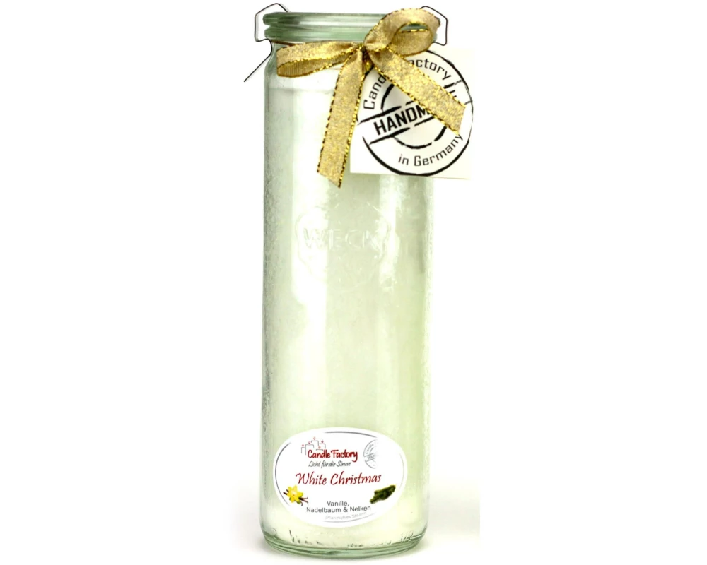 Candle Factory Duftkerze White Christmas Big Jumbo