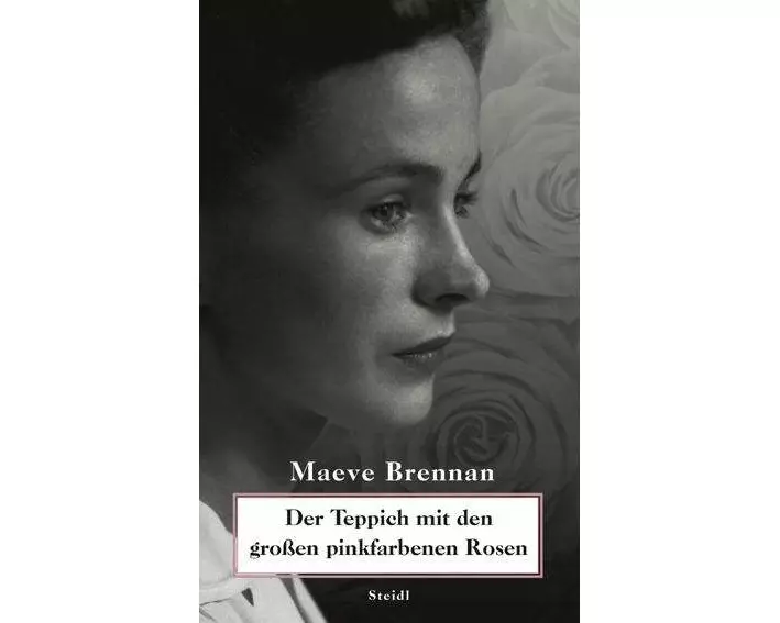 Der Teppich mit den grossen pinkfarbenen Rosen