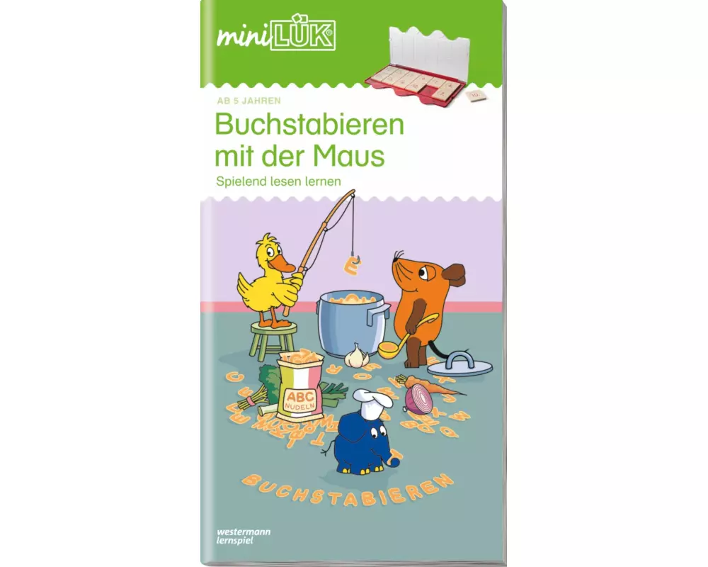 Buchstabieren mit der Maus