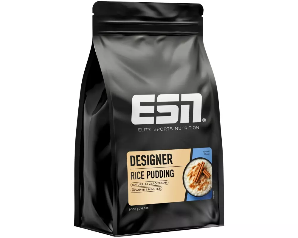 ESN Instant Rice Pudding Neutral, 3000 g Beutel