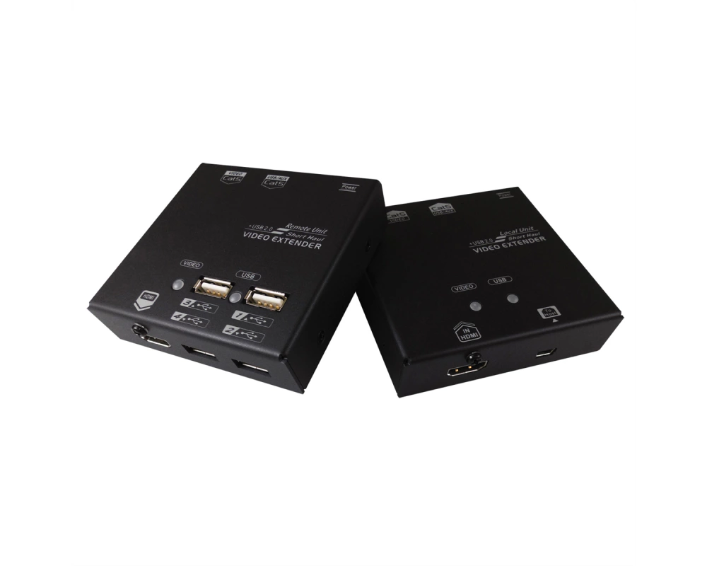 VALUE KVM Verlängerung über Cat.5e/6, HDMI, 4x USB