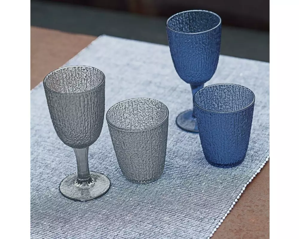 Tognana Tognana Trinkgläser Davor 280 ml, 3 Stück, Blau