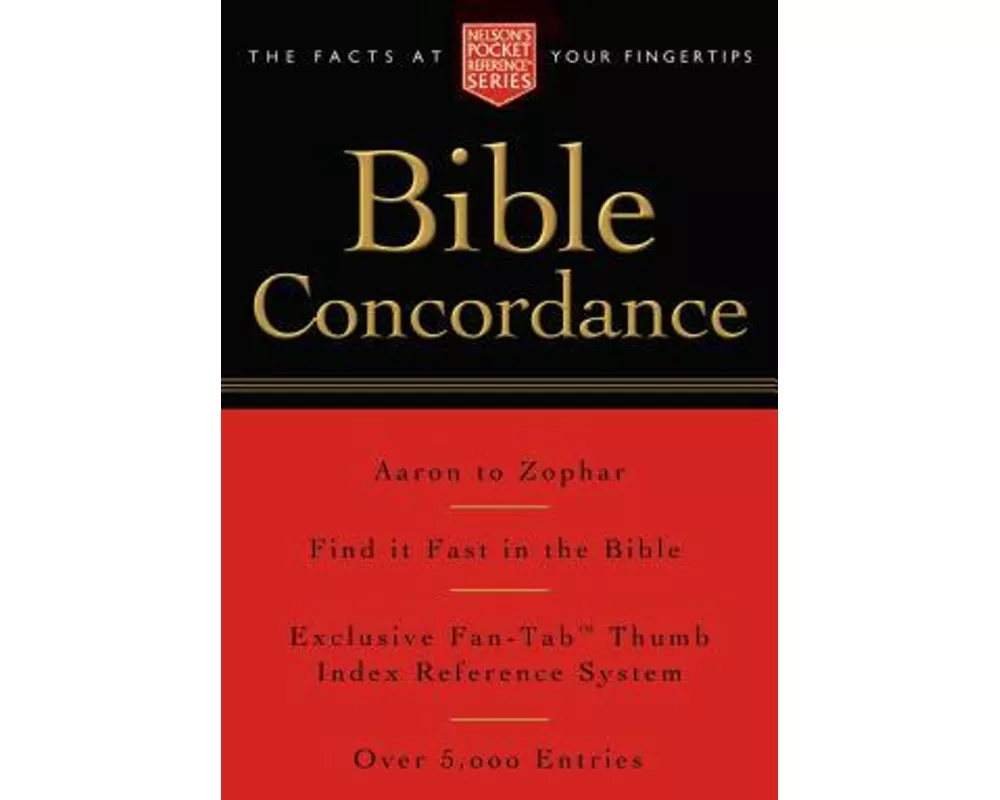 Pocket Bible Concordance
