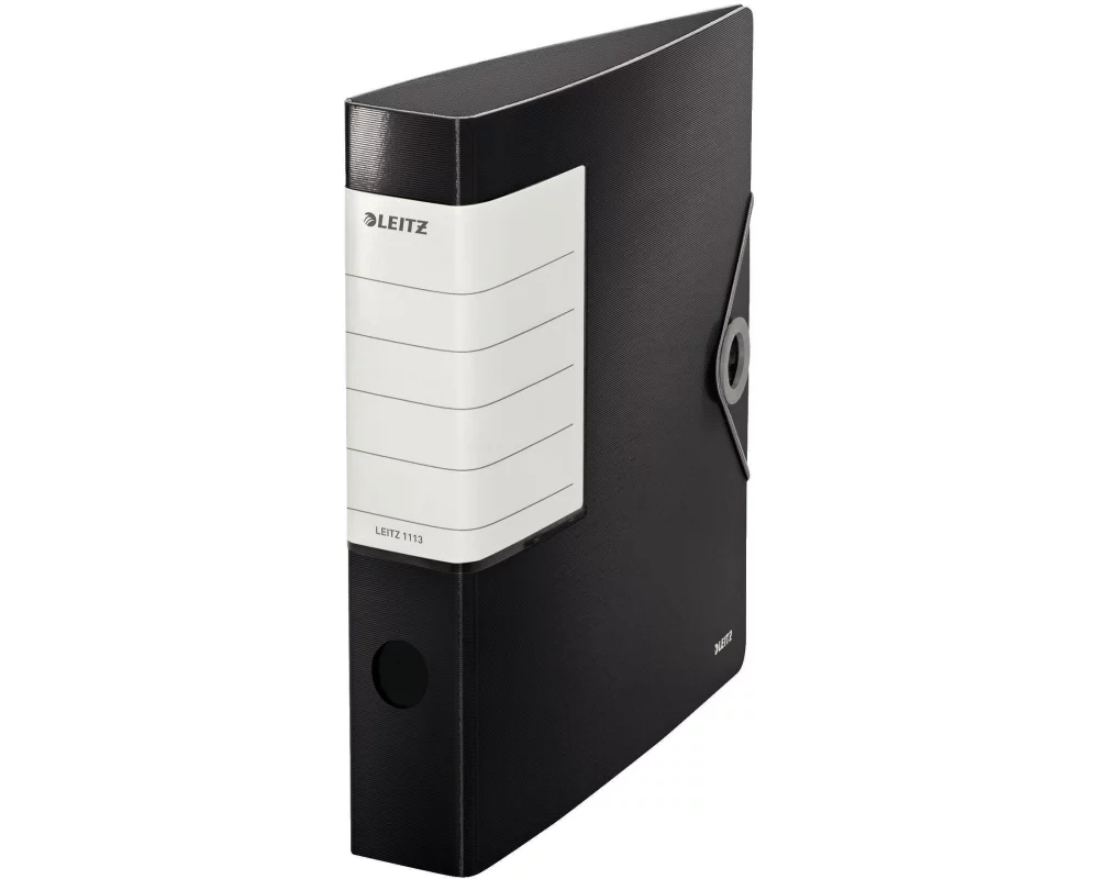 Leitz Ordner 180° Solid 6.2 cm, Schwarz