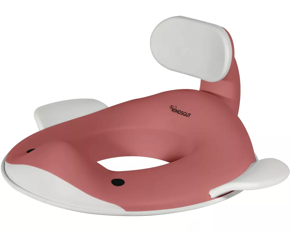 Kindsgut Toilettensitz Wal Altrosa