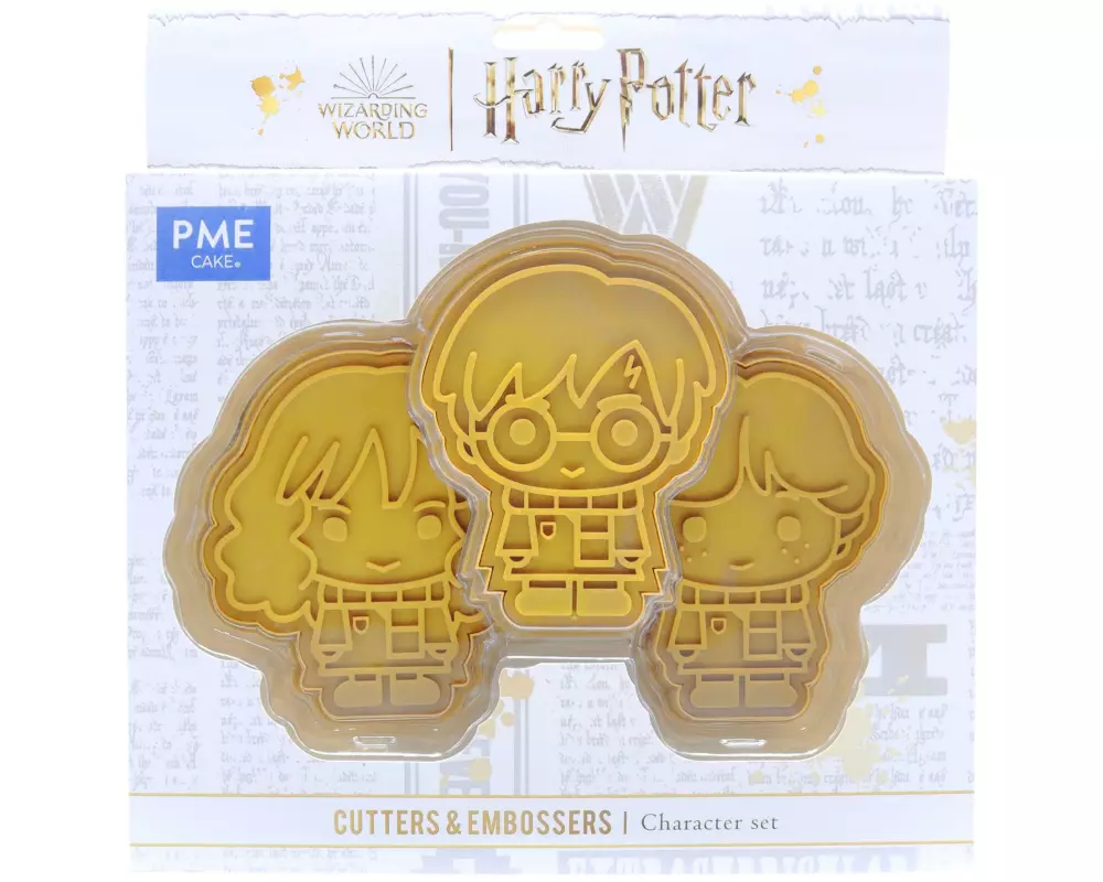 PME Backset Harry, Hermione und Ron Harry Potter, 6-teilig