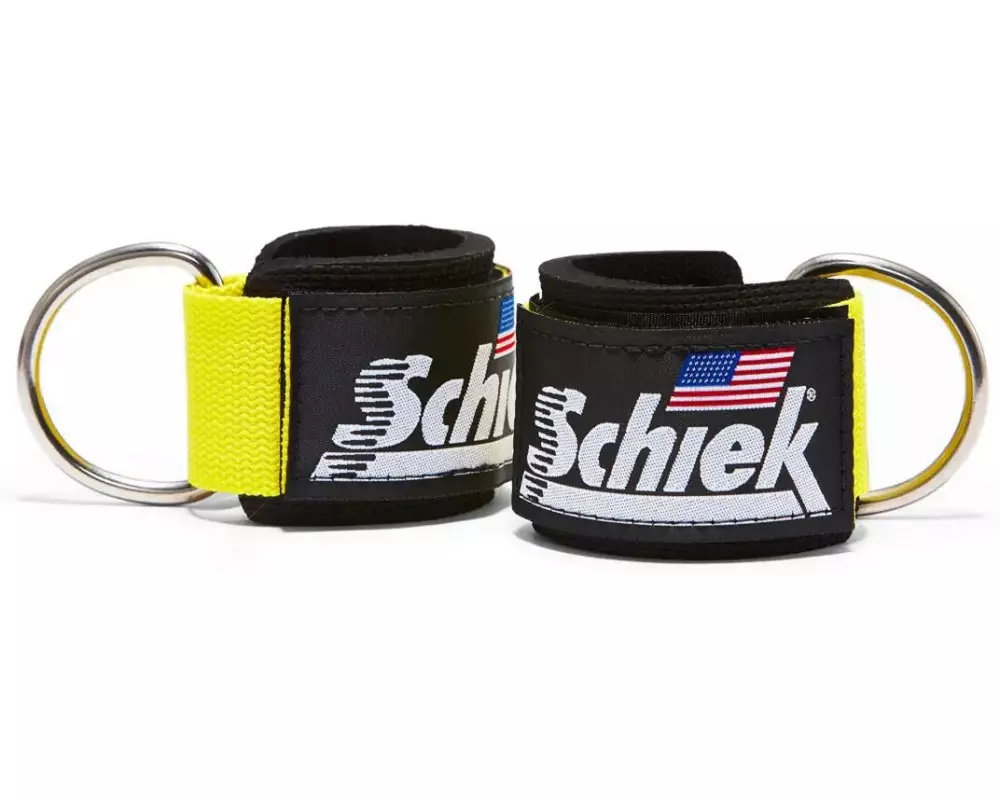 Schiek Sports Fussgelenkriemen Neongelb