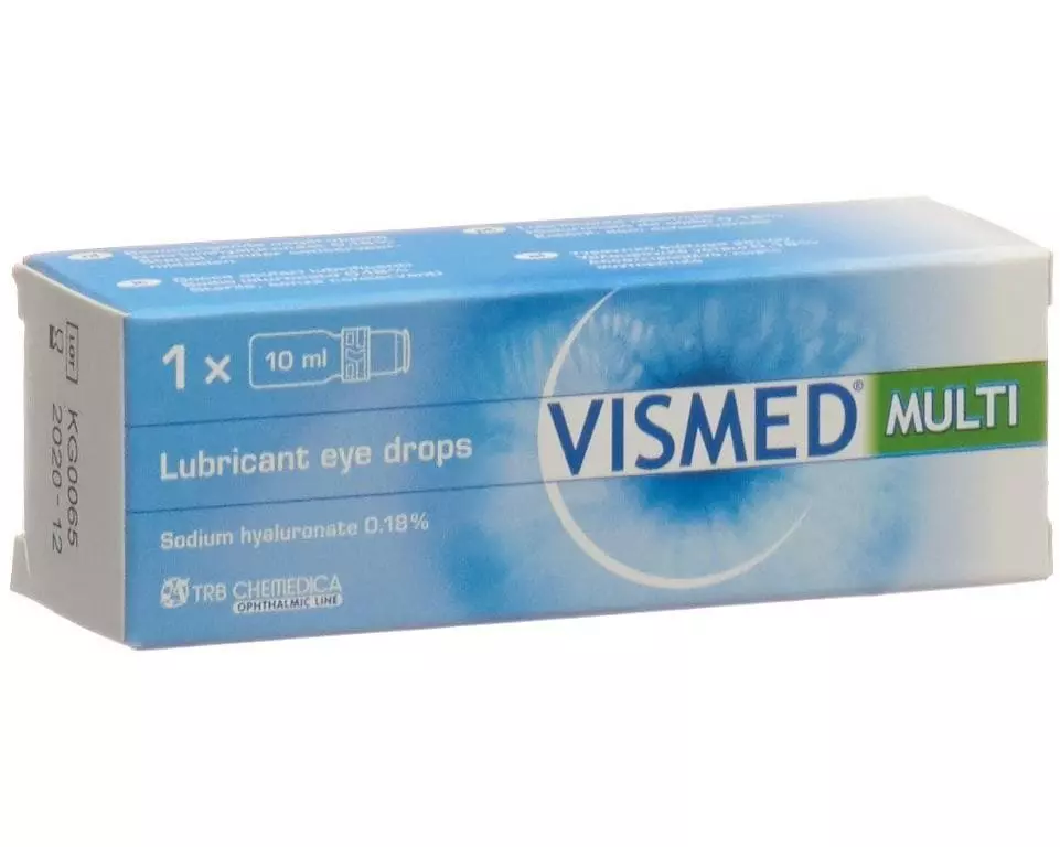 Vismed Augentropfen Multi 0.18% Hyaluronsäure 10 ml