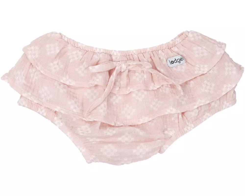 Lodger Shorts Girl Frills Tribe Muslin Tan Gr. 68