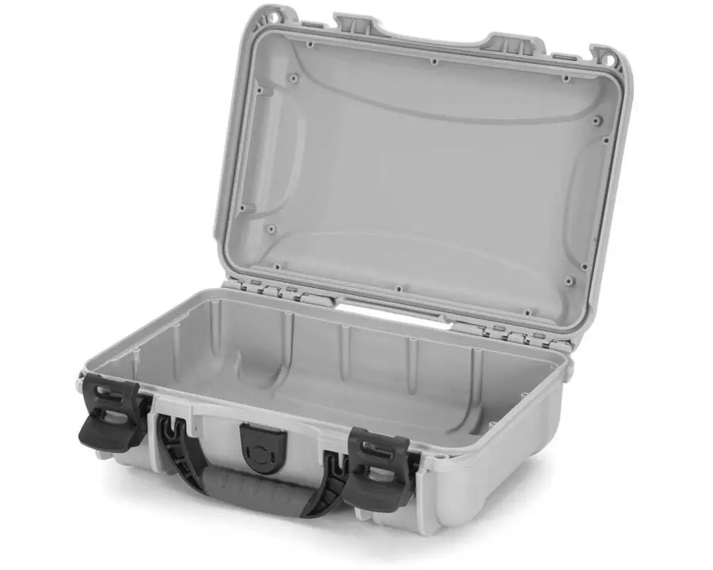 Nanuk Kunststoffkoffer 909 - leer Silber