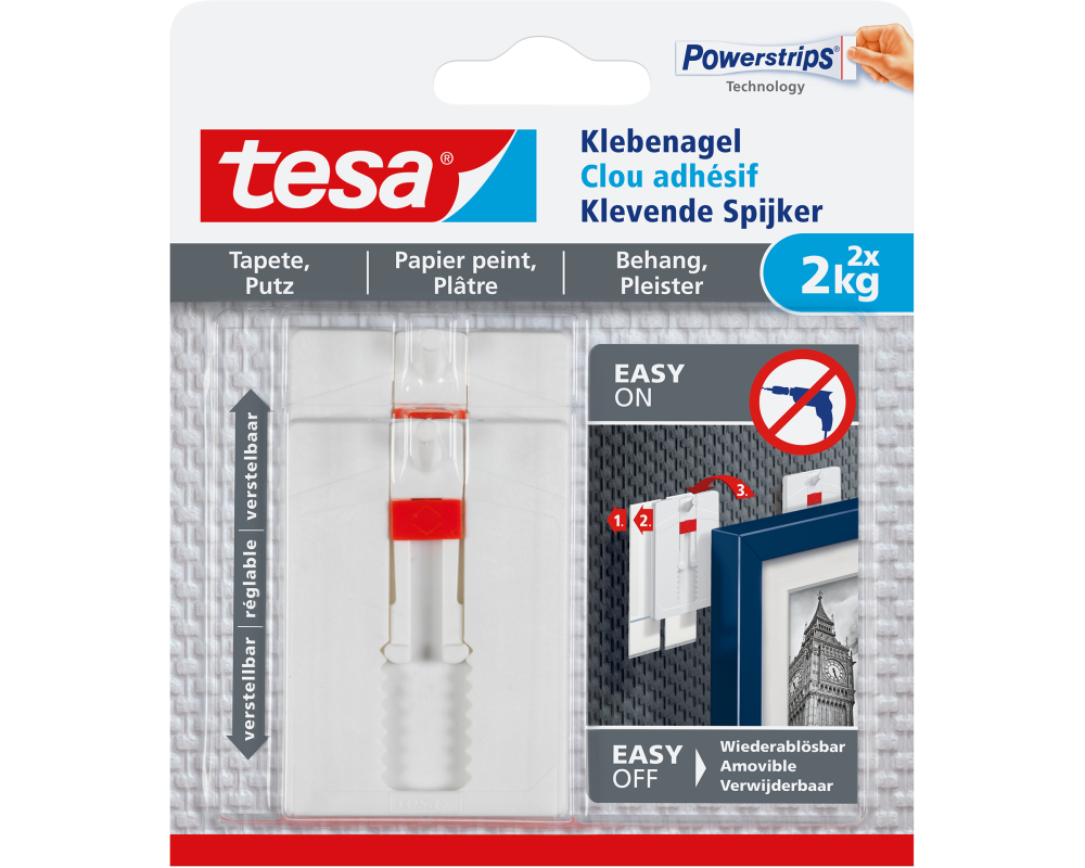 TESA Verst. Klebenagel 2x2kg 777770000 Tapete & Putz