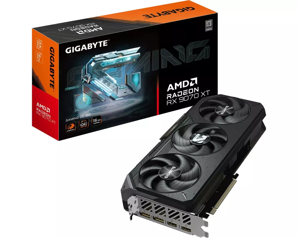 Gigabyte Grafikkarte Radeon RX 9070 XT GAMING OC 16 GB