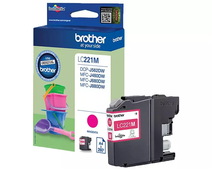 Brother Tinte LC-221M Magenta
