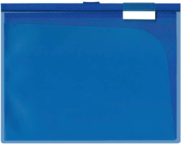 BÜROLINE Hängemappe A4 664061 blau, 10 Fächer 3 Stk.