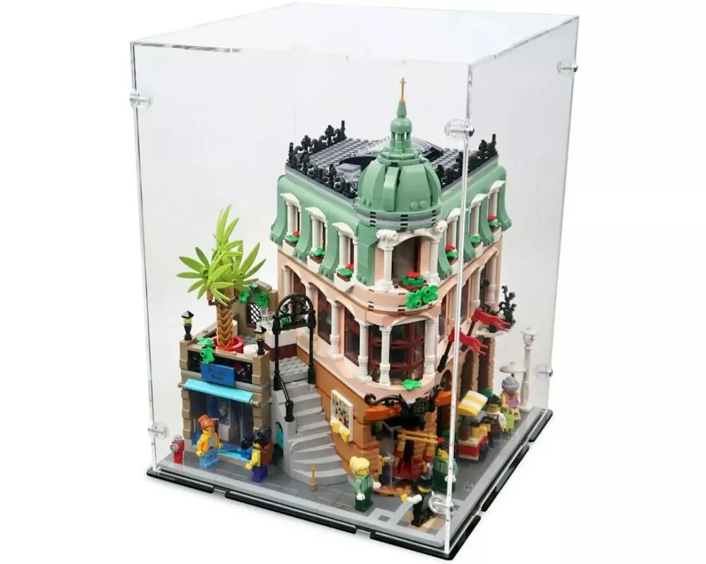 iDisplayit Acryl-Display für LEGO 10297 Boutique-Hotel