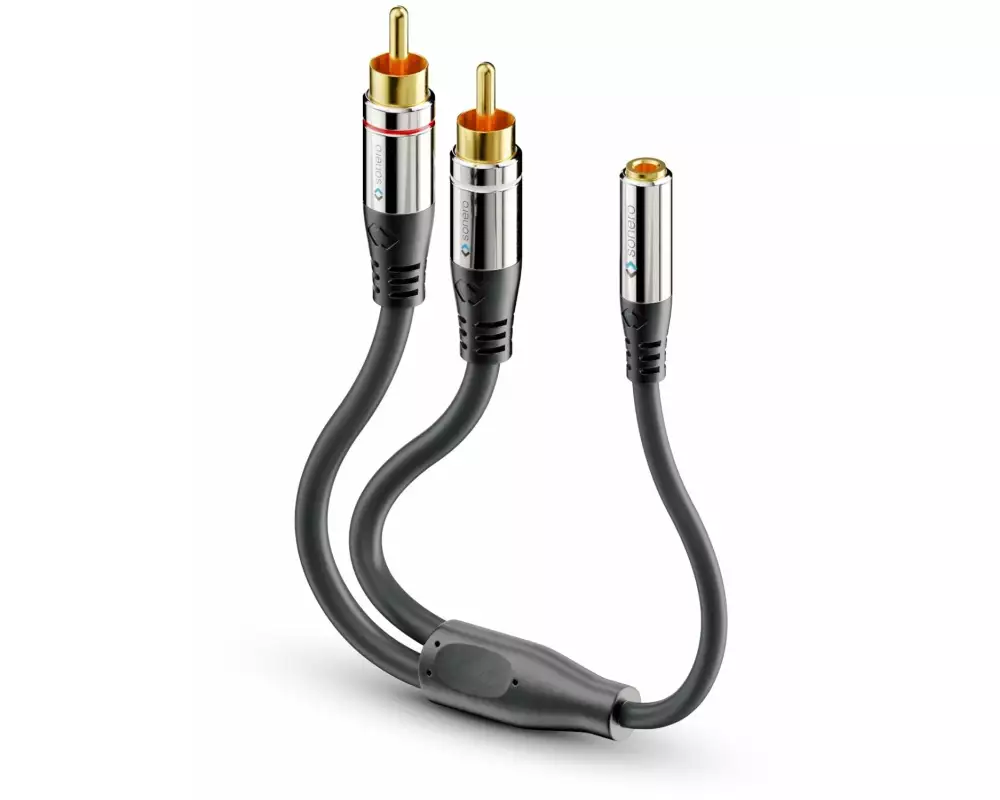 sonero Audio-Kabel Cinch - 3.5 mm Klinke 0.25 m