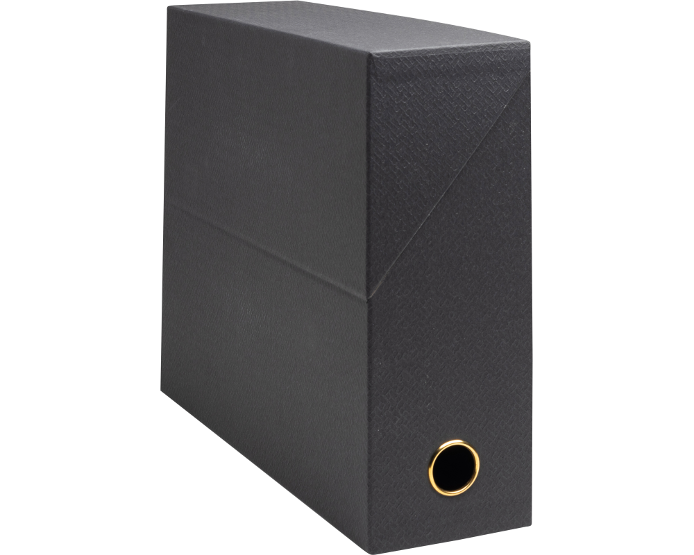 EXACOMPTA Ablagebox Officebyme A4+ 89601E schwarz 25,5x9x34cm