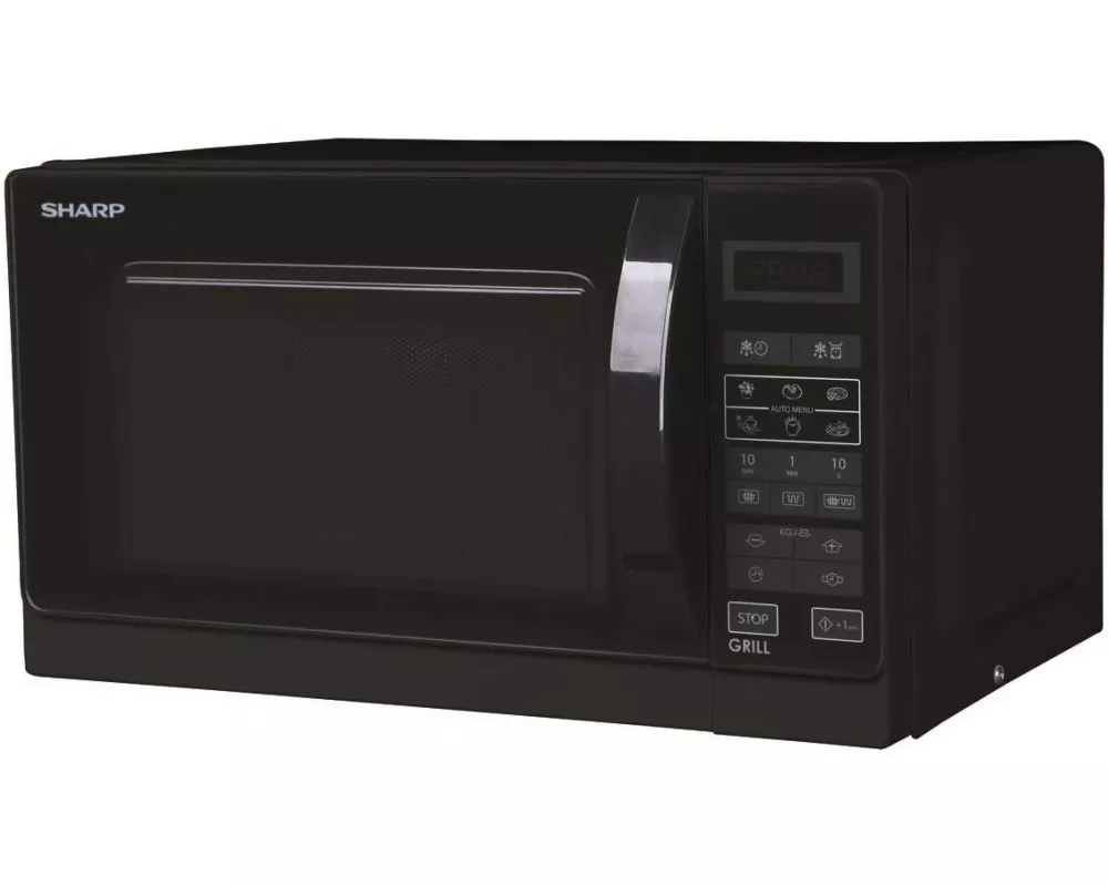 Sharp Mikrowelle R642BKW Schwarz
