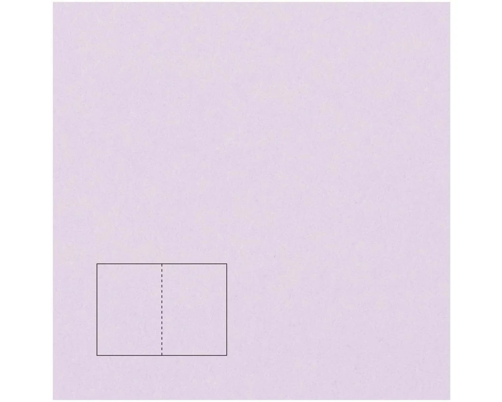 Rico Design Paper Poetry Essentials B6 Klappkarte Flieder