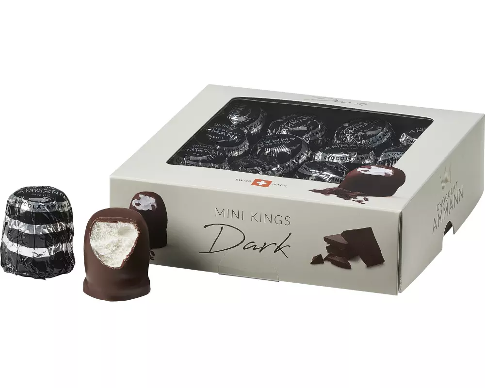 Chocolat Ammann Schokolade Mini King Dark 16 x 10 g