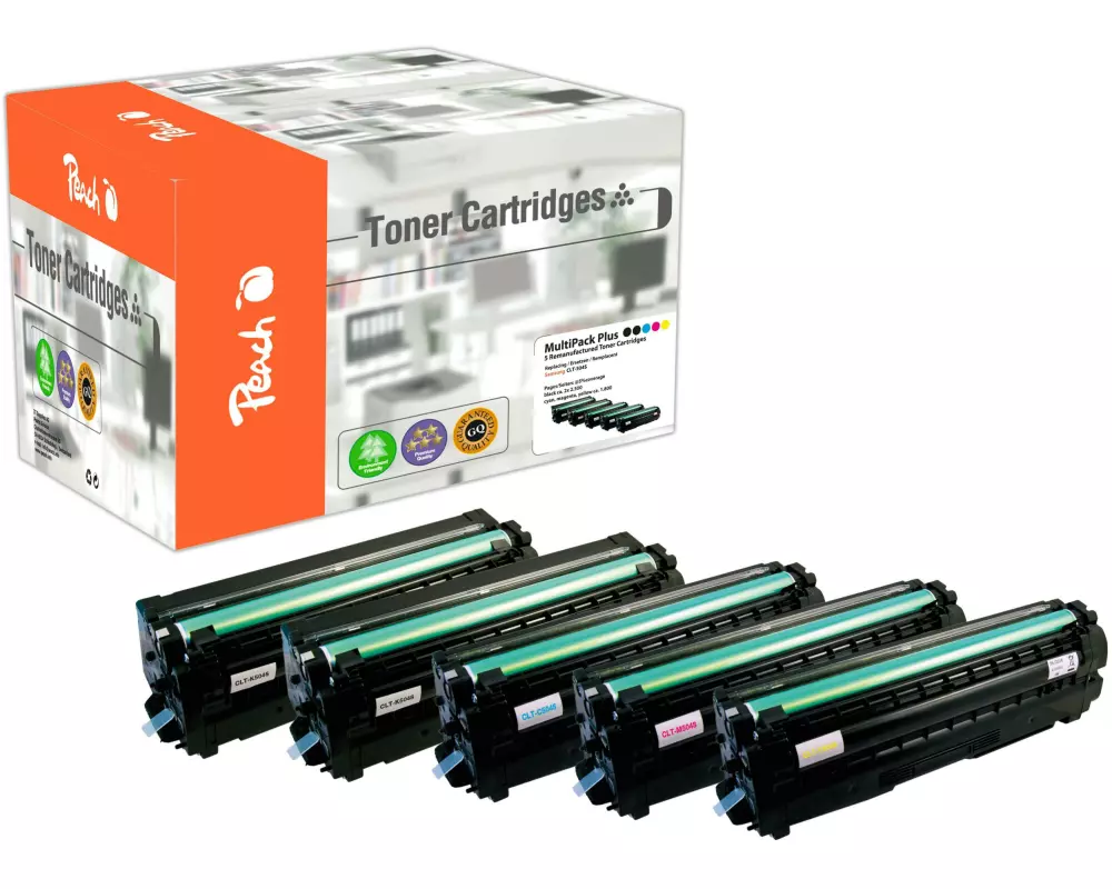 Peach Toner Samsung CLT-504S 2x Black, 1x Cyan, Magenta, Yellow