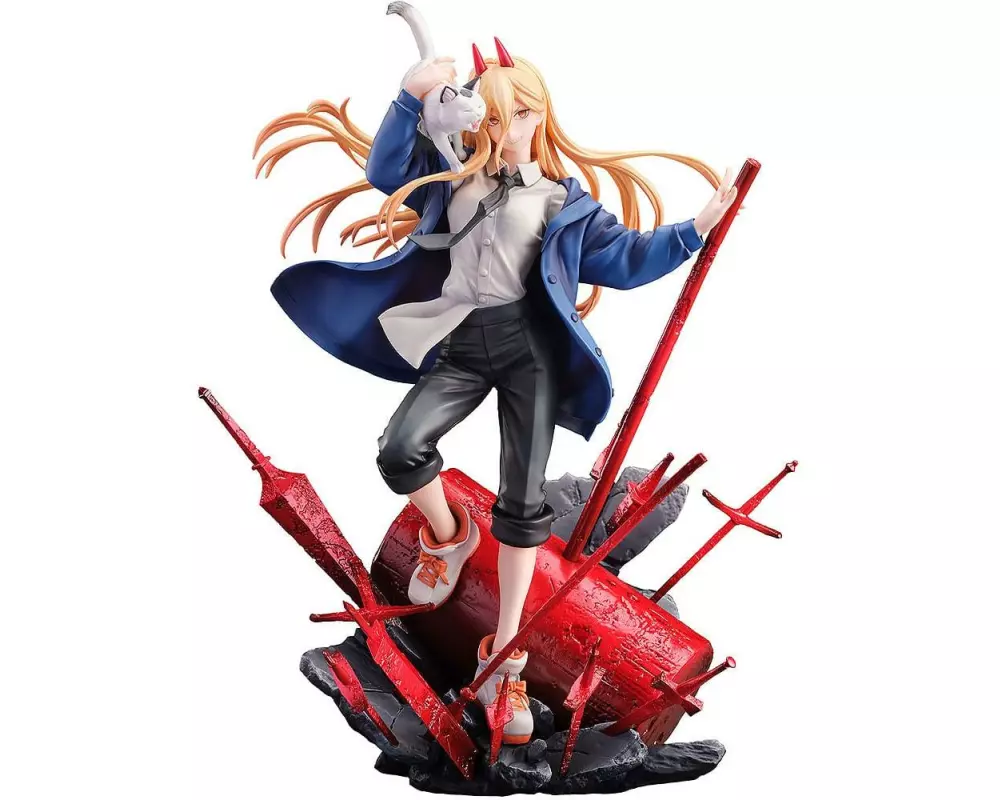 SEGA Goods Figur Power & Meowy 28 cm