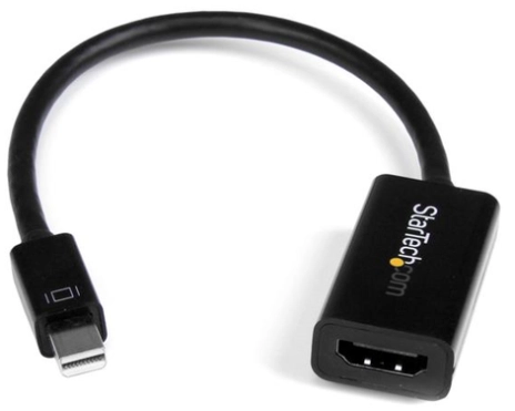 StarTech.com Mini DisplayPort to HDMI Adapter, Active Mini DP to HDMI Video Converter for Monitor/Display, 4K 30Hz, mDP to HDMI Adapter