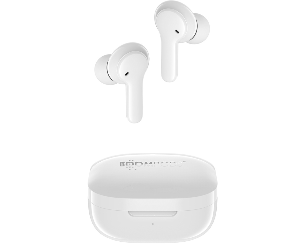 BOOMPODS Bassline Compact BCOWHT White