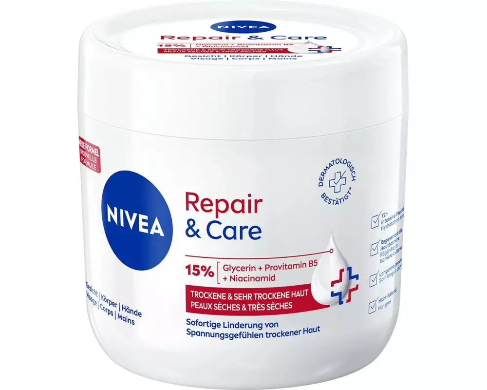 NIVEA Körpercrème Repair and Care Intensive 400 ml