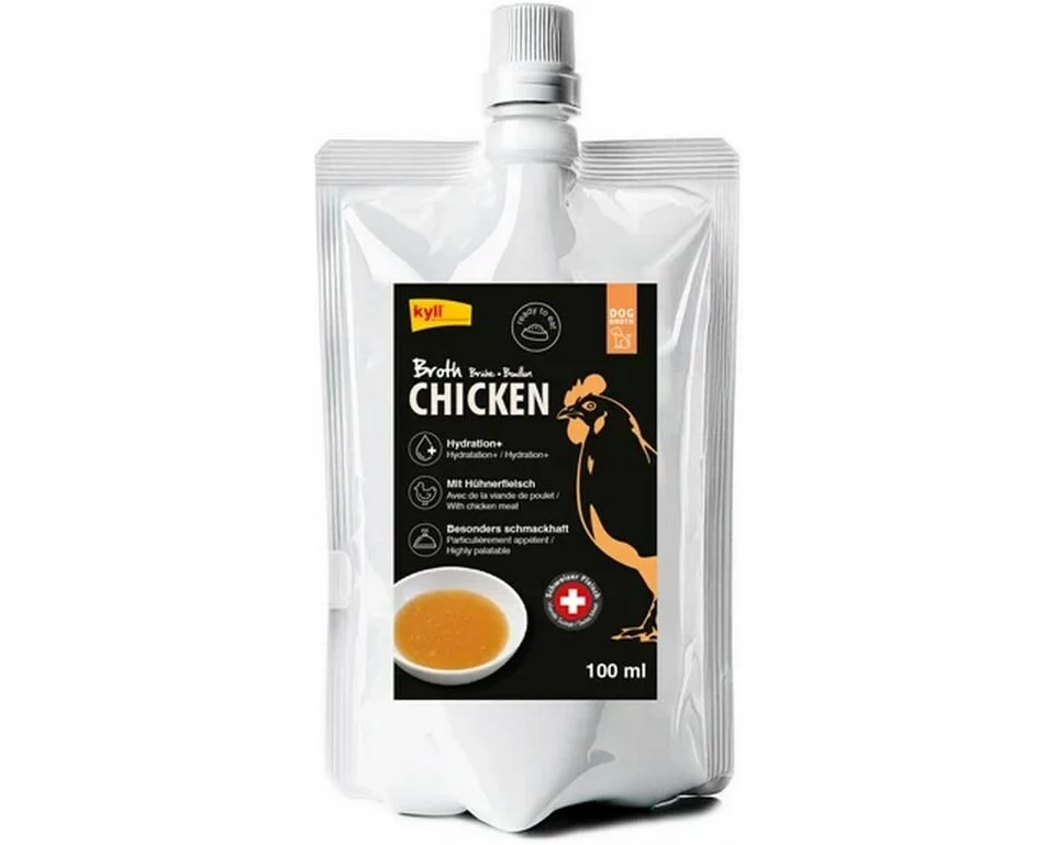 kyli kyli Dog Broth Chicken 100 ml Hunde Nassfutter