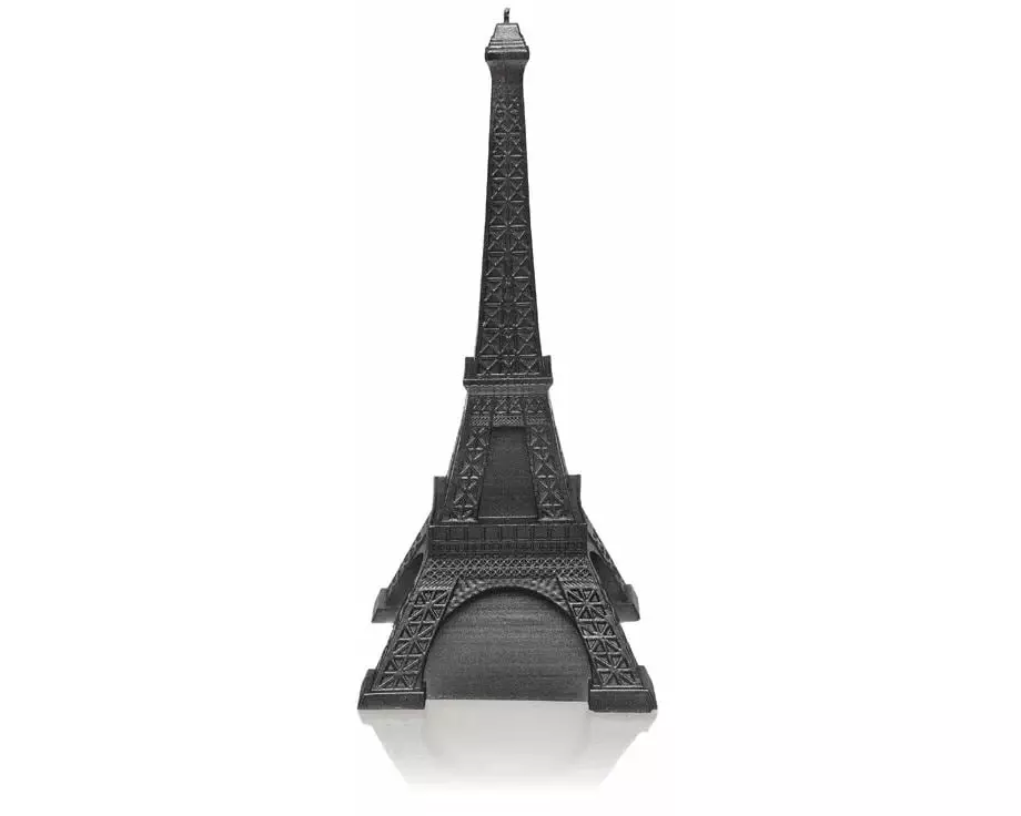 Candellana Kerze Eiffelturm Grau