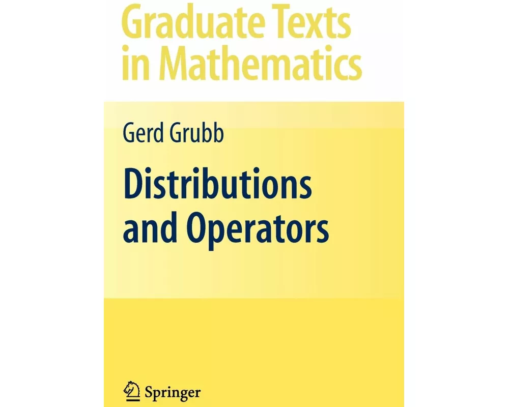 Distributions and Operators