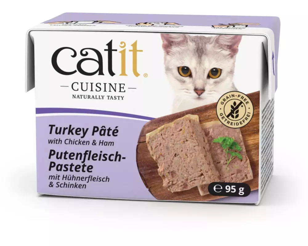 Catit Nassfutter Putenfleisch-Pastete 95 g