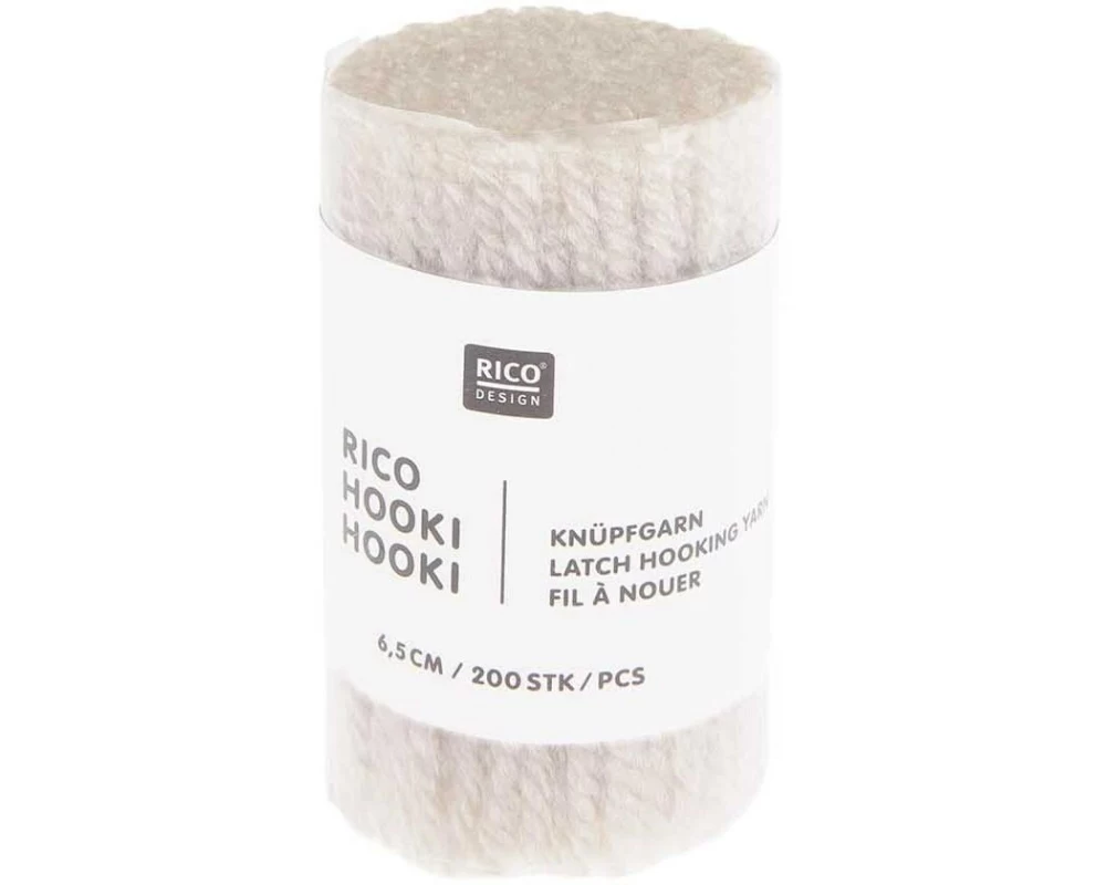 Rico Design Hooki Knüpfgarn Staub
